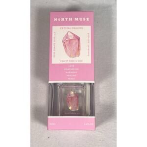 North Muse Crystal Healing Velvet Rose &‎ OUD Reed Diffuser